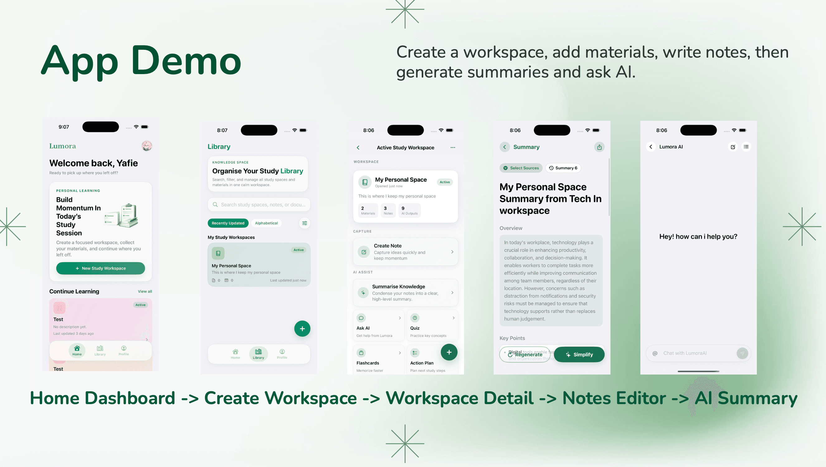 Lumora Smart Study Companion preview