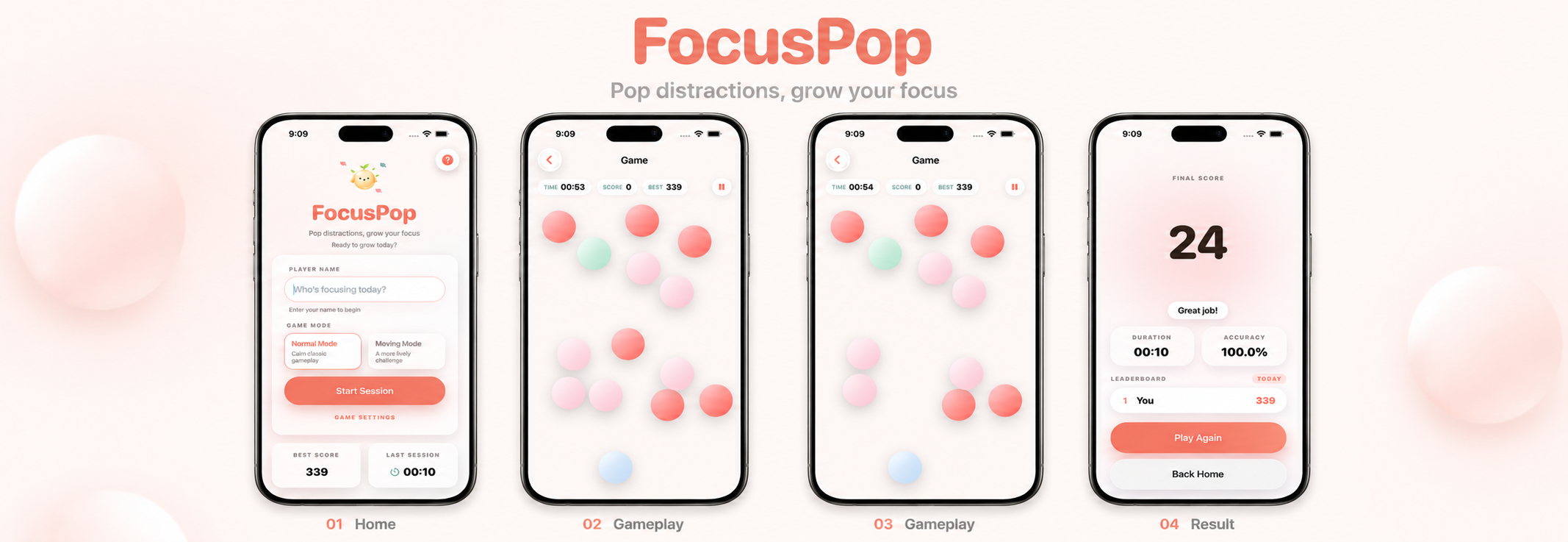 FocusPop project preview